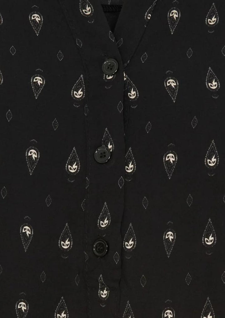 Marta - MdcChristelle Skjortebluse -  Black 1943tps