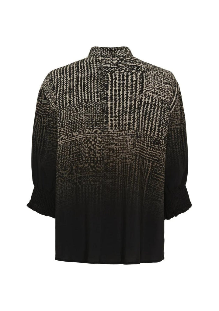Marta - MdcUnnur - Skjortebluse - Nero Faded