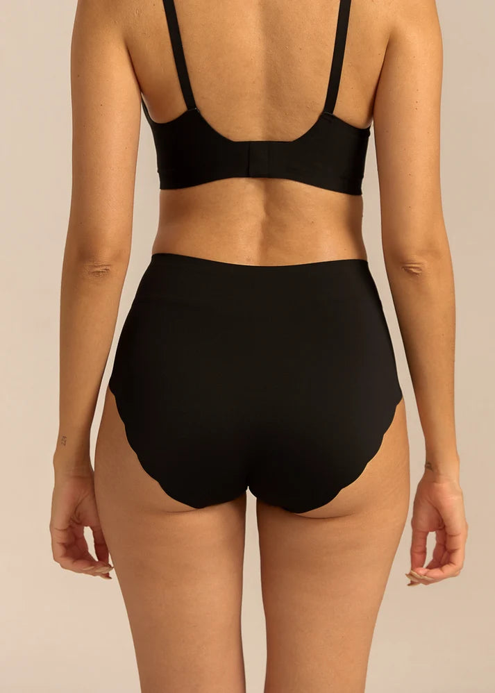 FemiFemme - Invisible Highwaist Maxi Trusser - Black