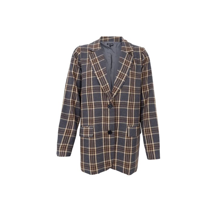 Black Colour - Nellie Blazer - Grey