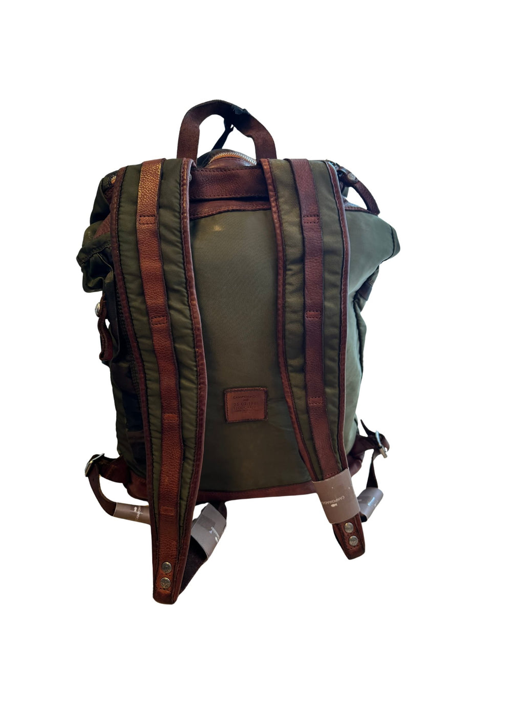 CAMPOMAGGI & CATERINA LUCCHI -  Rygsæk - Military Green/Camoflage/Cognac -Onesize