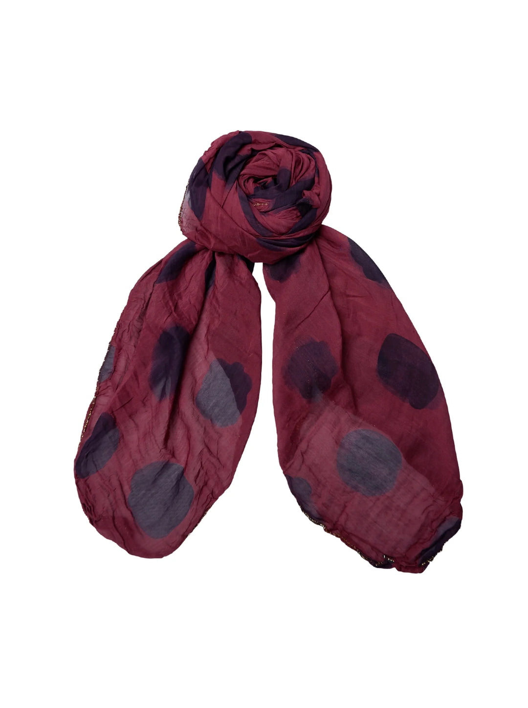 Black Colour - BC MIMI Scarf - Wine - Onesize