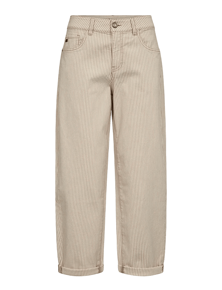 Mos Mosh - Hellen Stripe Bukser - Doeskin
