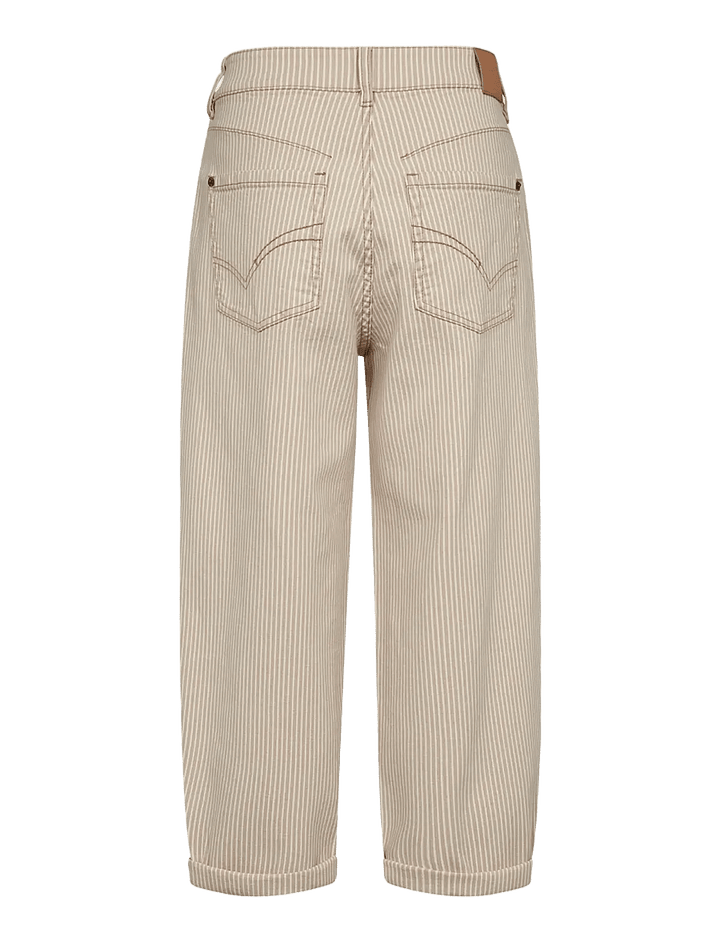 Mos Mosh - Hellen Stripe Bukser - Doeskin