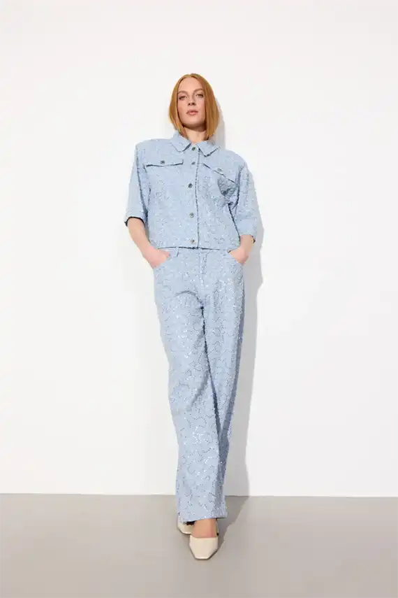 Hunkøn - Molly Jakke - Blue