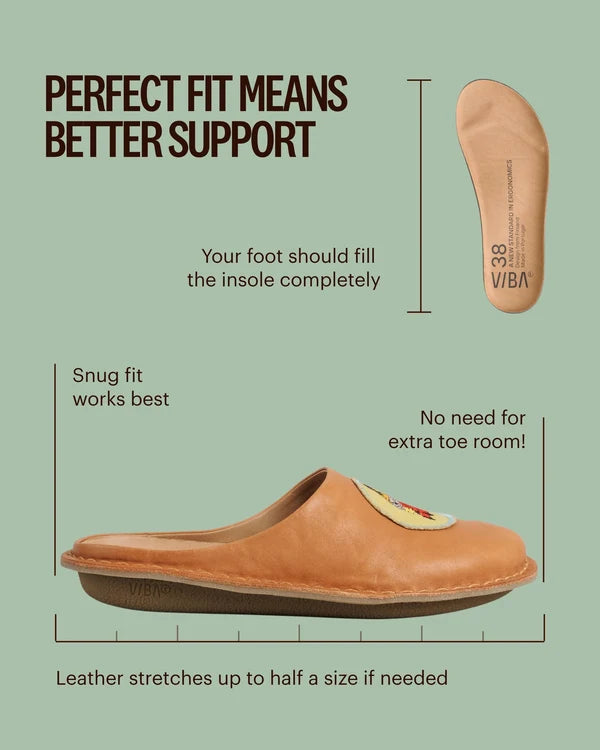 VIBAe - Moomin x Roma Leather - Fawn Tan