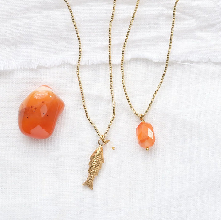 A Beautiful Story - Paradise Moonstone Necklace - ONESIZE
