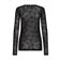 Mos Mosh - Rose Mesh Bluse - Black