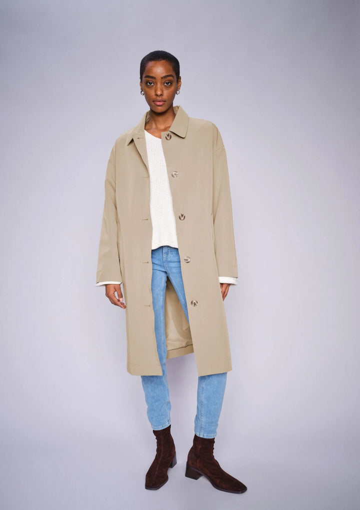 Mos Mosh - Bora Rain Trenchcoat - Savannah Tan