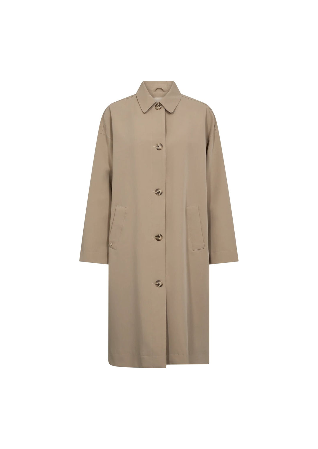 Mos Mosh - Bora Rain Trenchcoat - Savannah Tan
