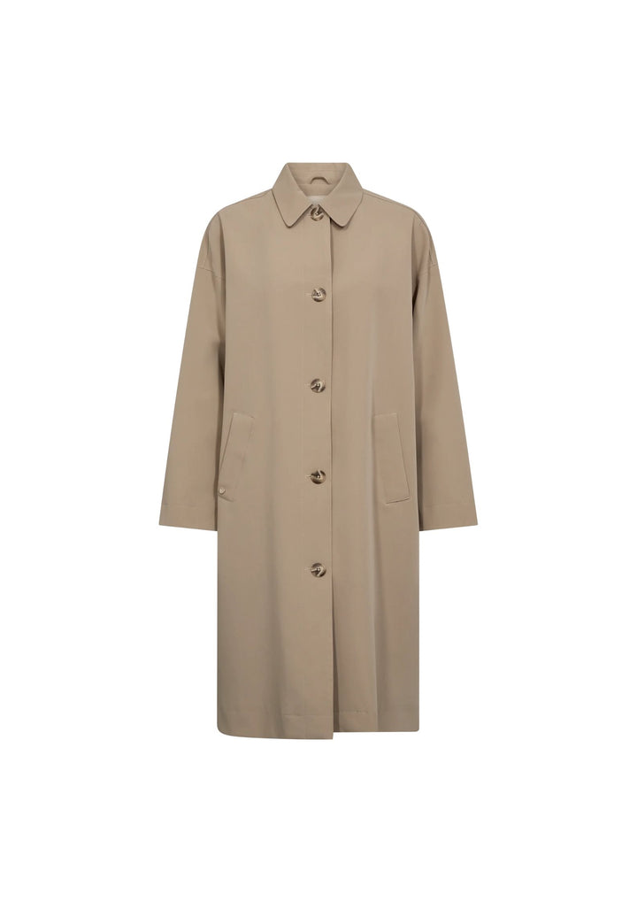 Mos Mosh - Bora Rain Trenchcoat - Savannah Tan