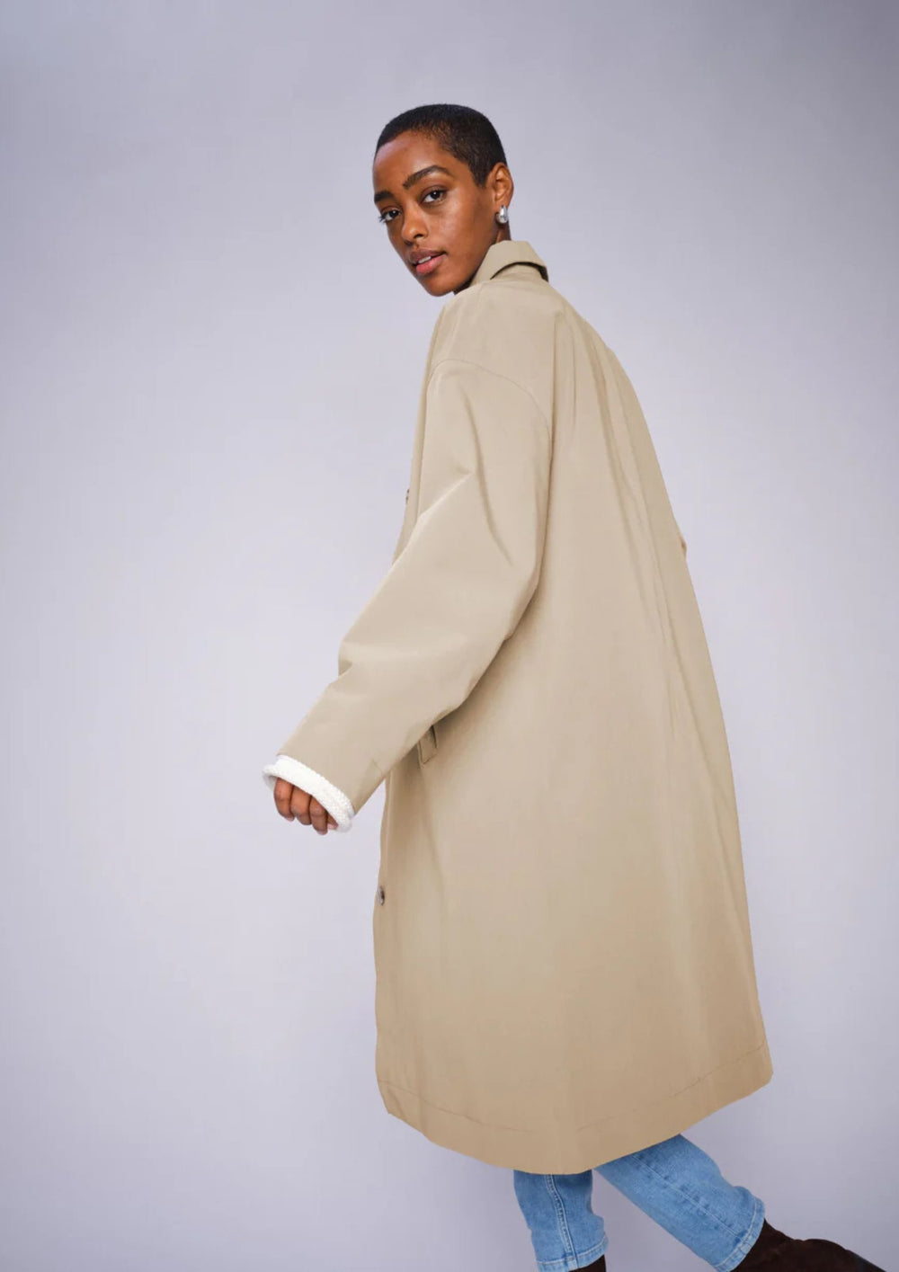 Mos Mosh - Bora Rain Trenchcoat - Savannah Tan