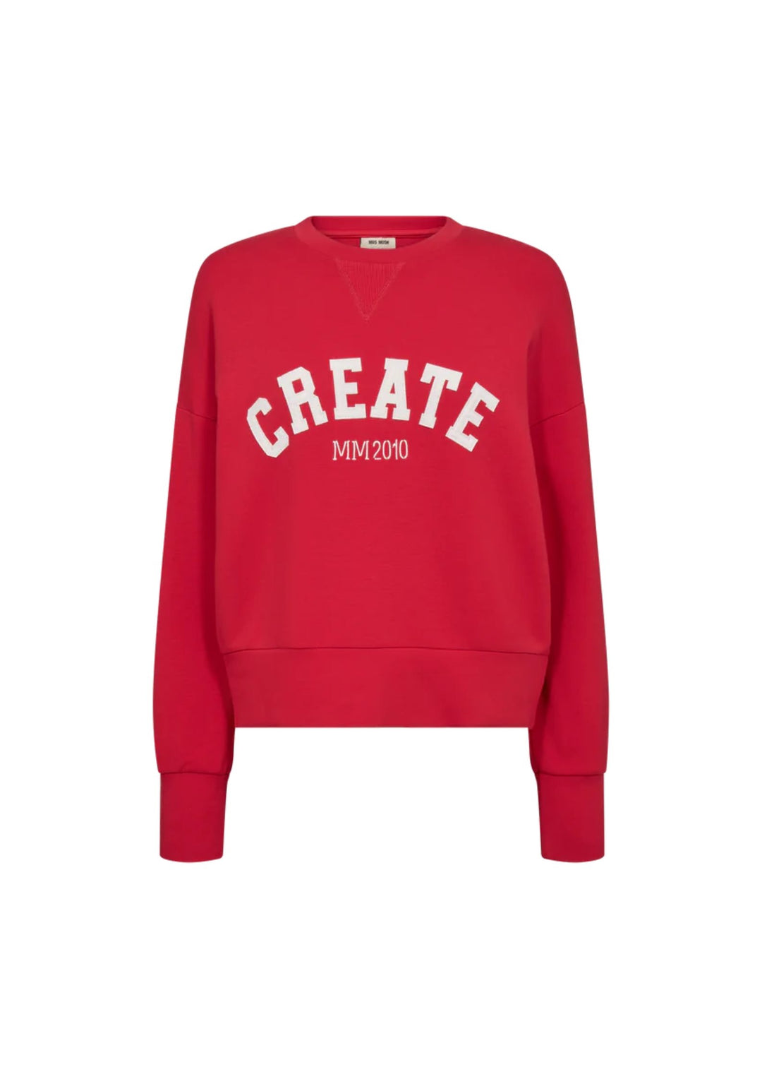 Mos Mosh - Celli O-LS Sweatshirt - Chinese Red