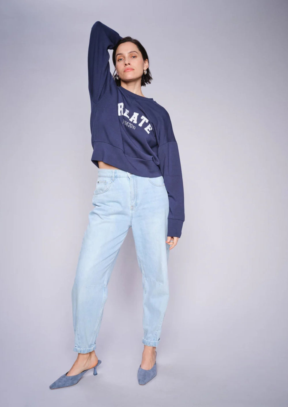 Mos Mosh - Celli O-LS Sweatshirt - Spellbound