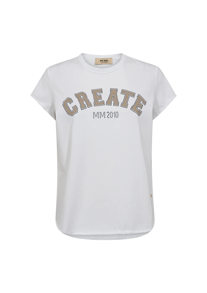 Mos Mosh - Celli O-ss T-shirt - Savannah Tan