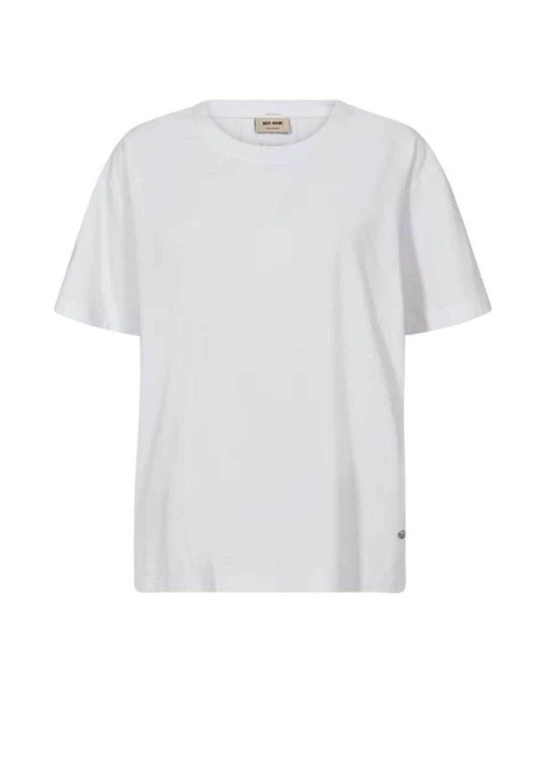 Mos Mosh - Dala O-SS - Basic T-shirt - White