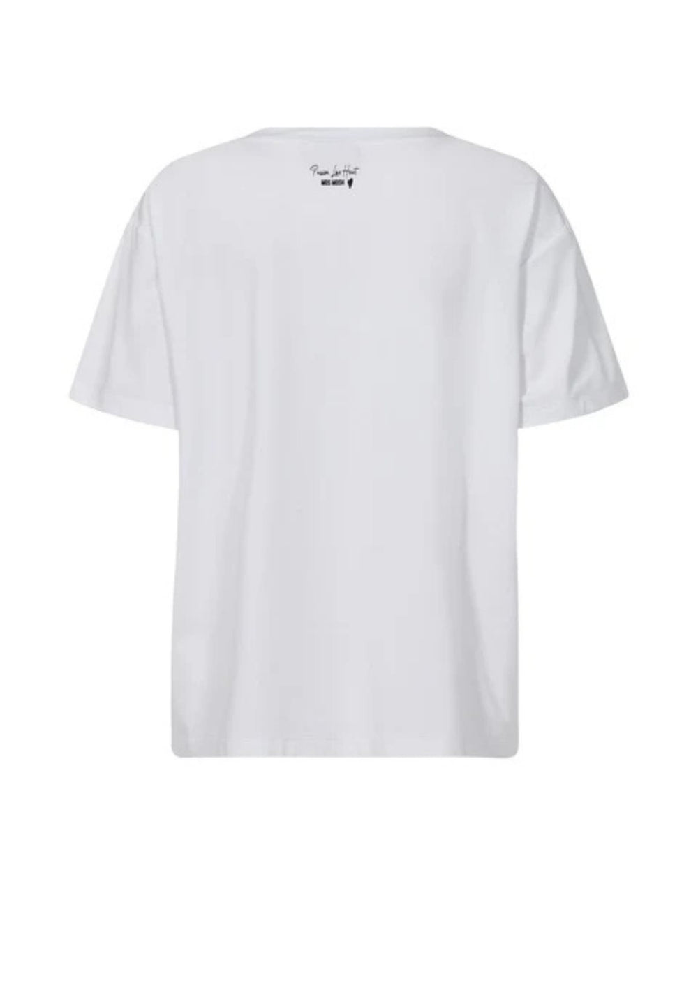Mos Mosh - Dala O-SS - Basic T-shirt - White