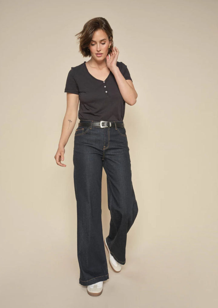 Mos Mosh - Dara Deluxe jeans - Dark blue