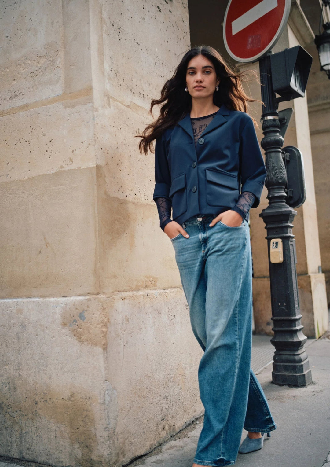 Mos Mosh - Dara Vint Jeans - Mid Blue