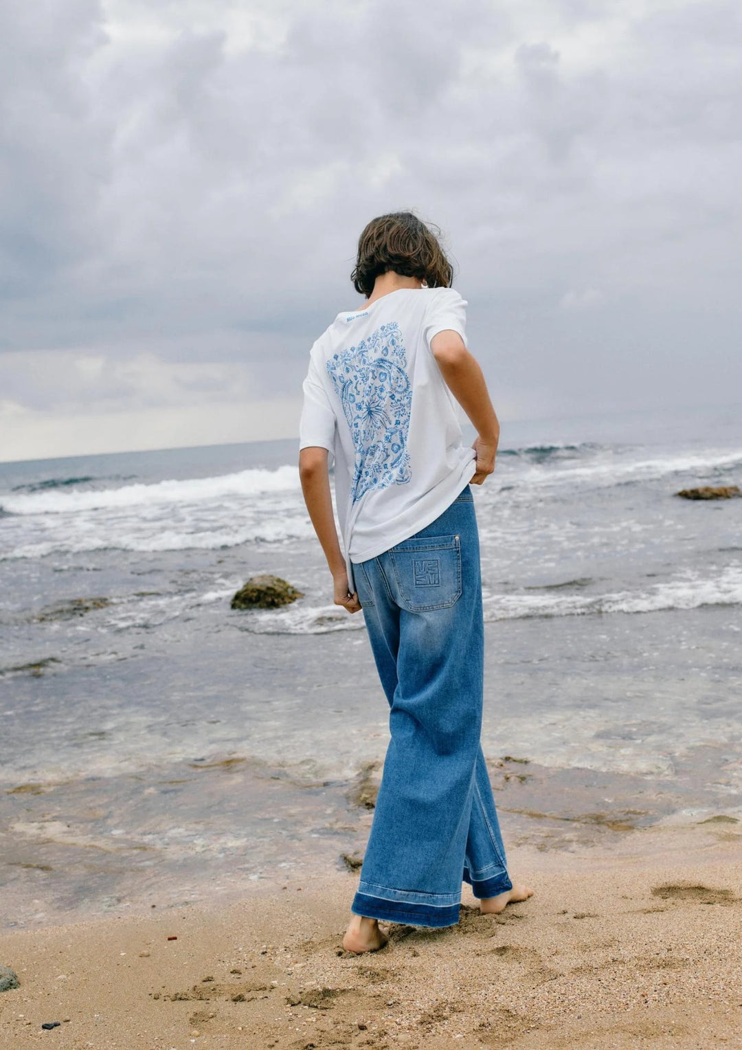 Mos Mosh - Endre O-SS Tee - White