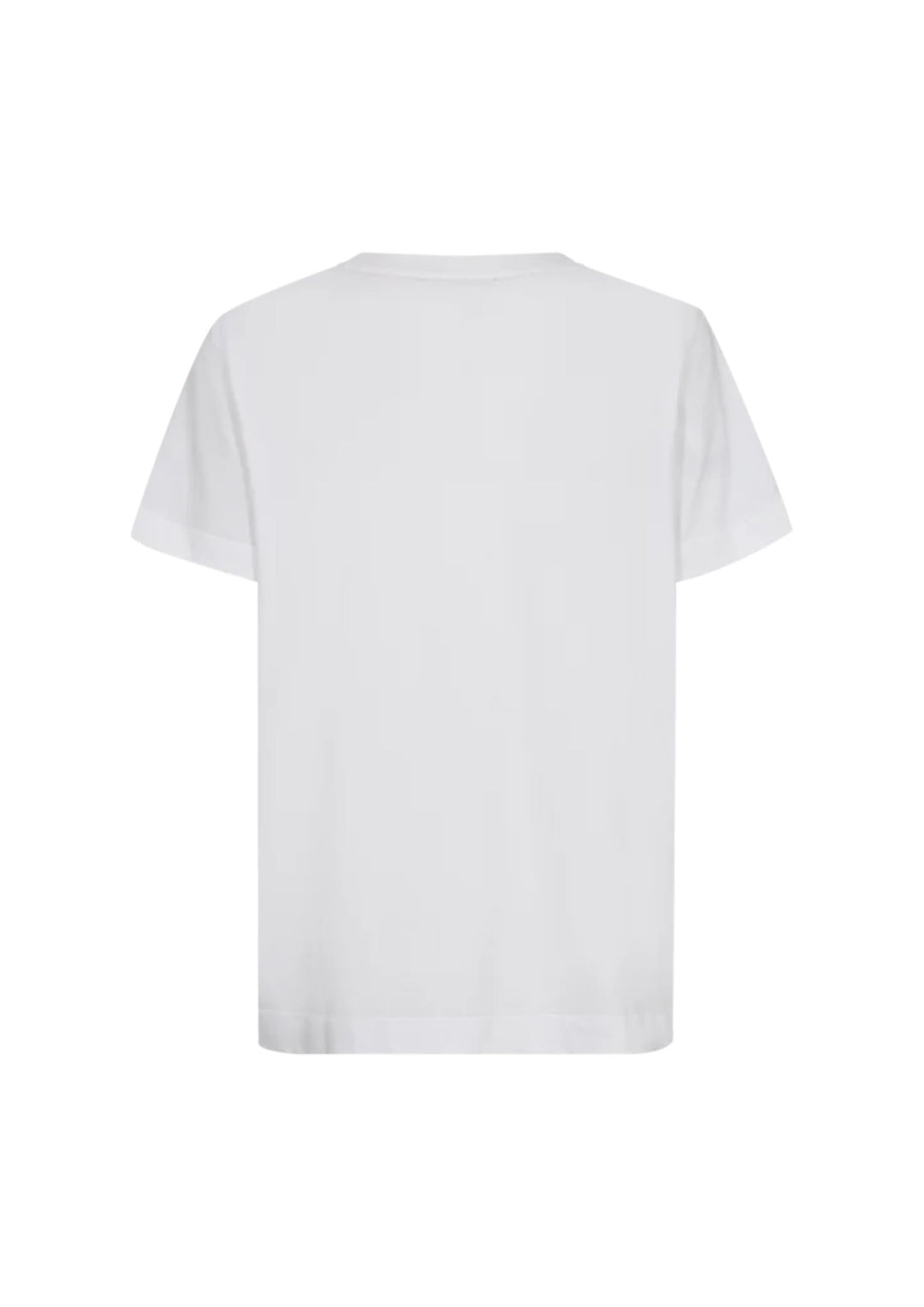 Mos Mosh - Hallin O-SS Deco T-shirt - White