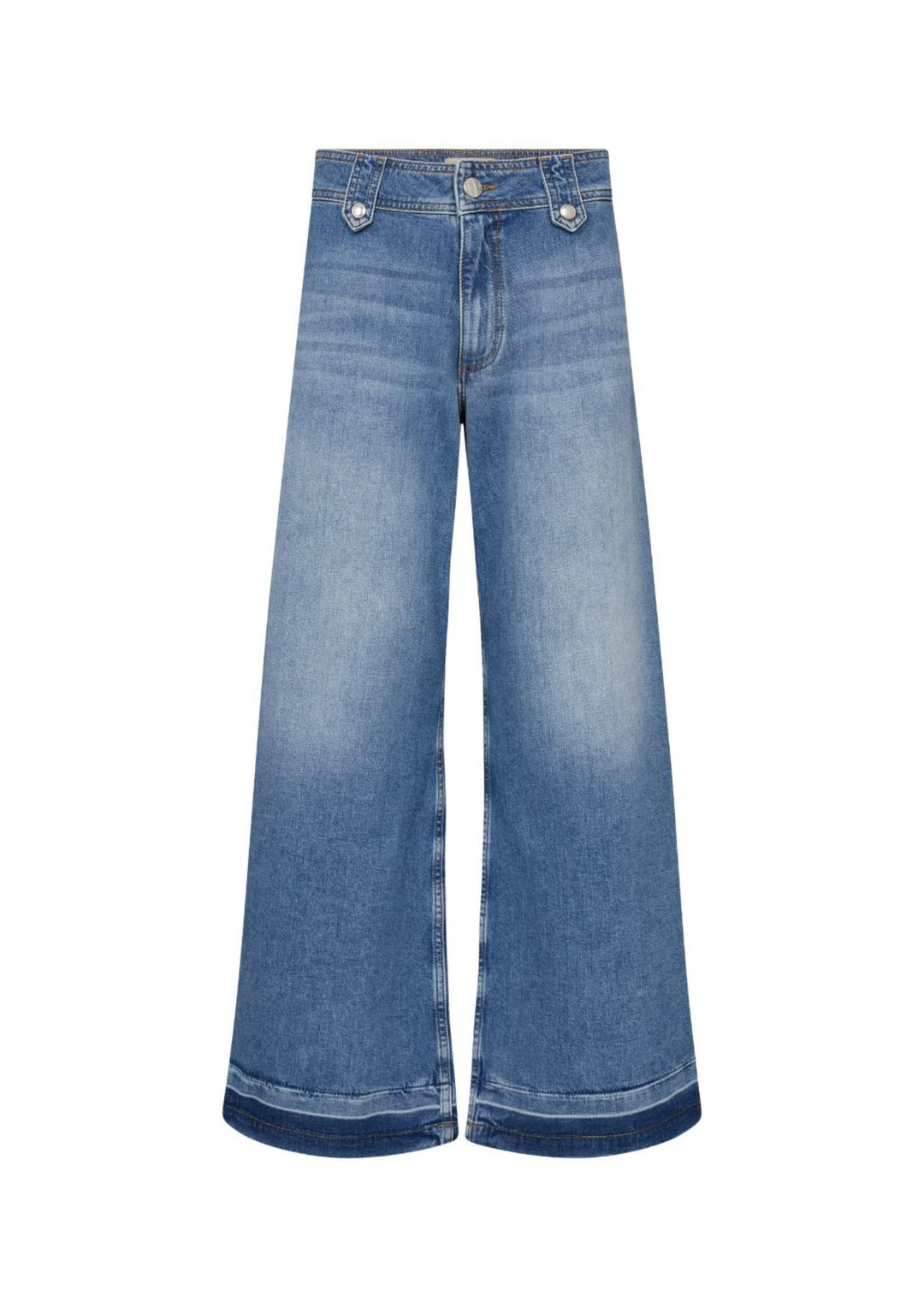 Mos Mosh - Hermina Zack Jeans -  Mid Blue - Ankle