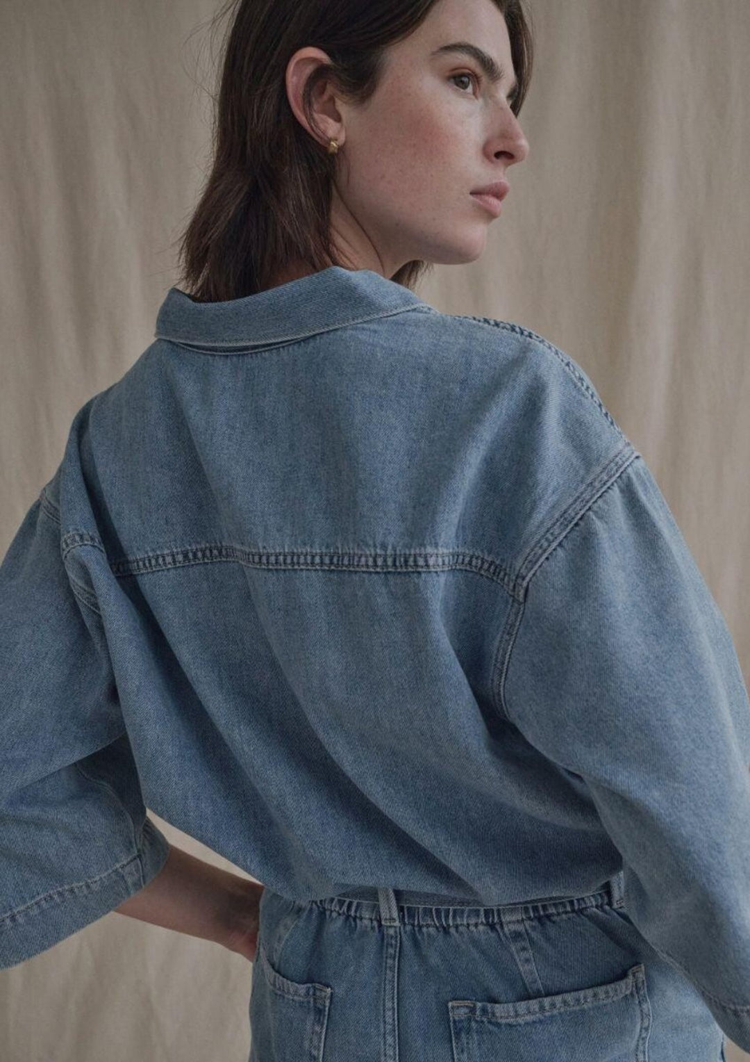 Mos Mosh - Merla Deco Shirt - Light Blue
