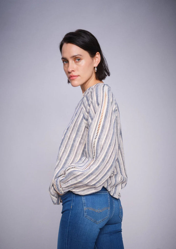 Mos Mosh - MMZeina Linen Blouse - Spellbound