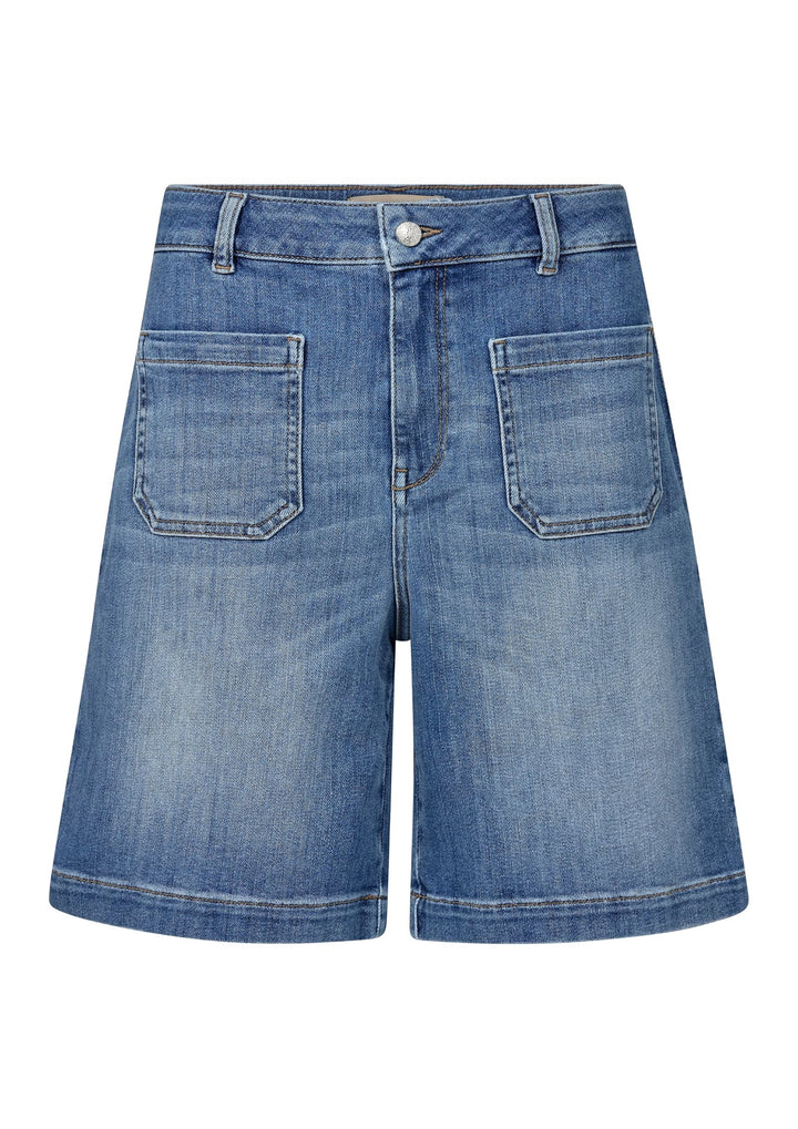 Mos Mosh - Naomi Grendel Shorts - Mid Blue