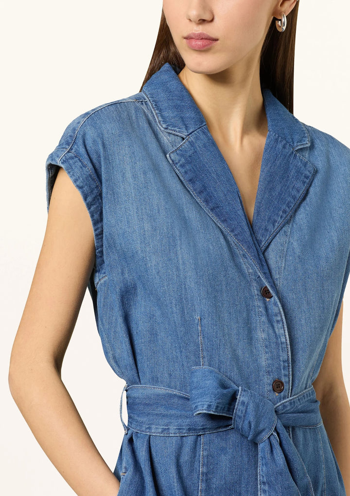 Mos Mosh - Pitti Nalin Dress - Mid Blue