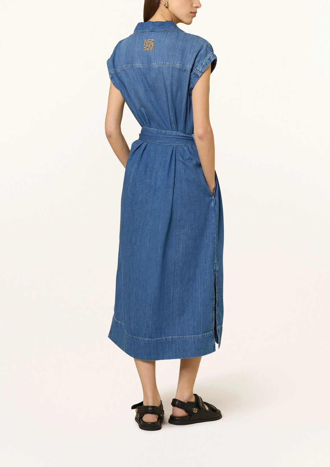 Mos Mosh - Pitti Nalin Dress - Mid Blue
