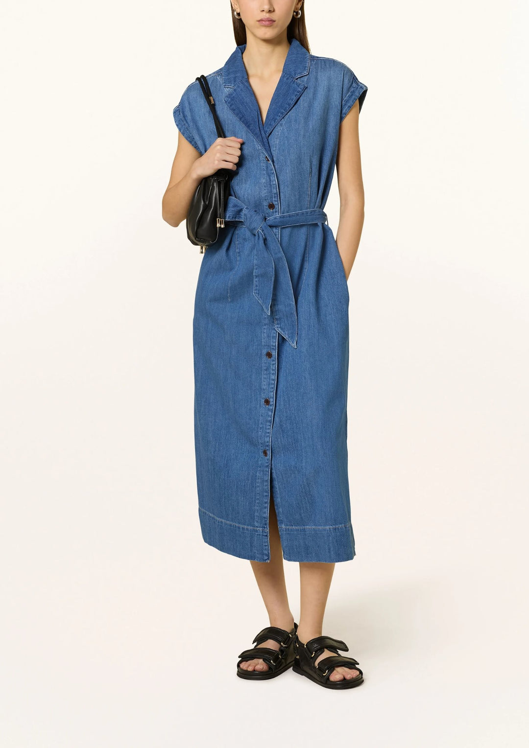 Mos Mosh - Pitti Nalin Dress - Mid Blue