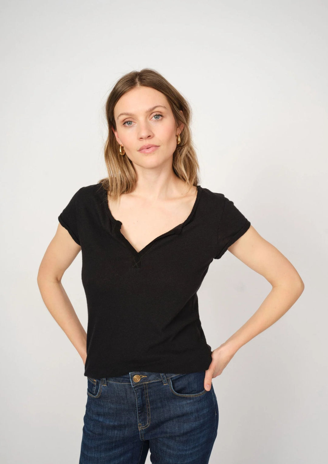 Mos Mosh - Troy Tee SS - Black