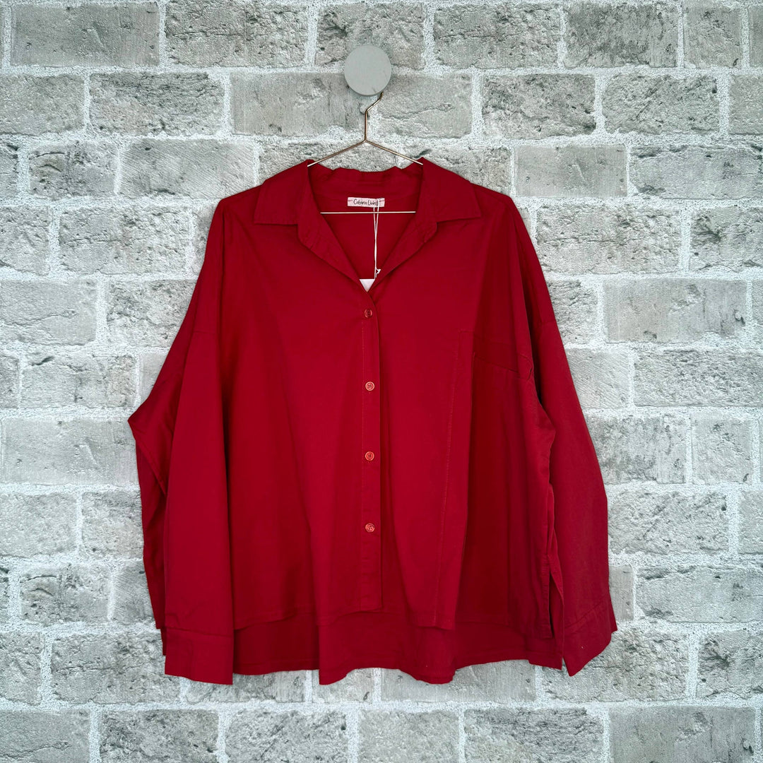 Cabana Living - Nadina 4180 Skjorte - Red - Onesize