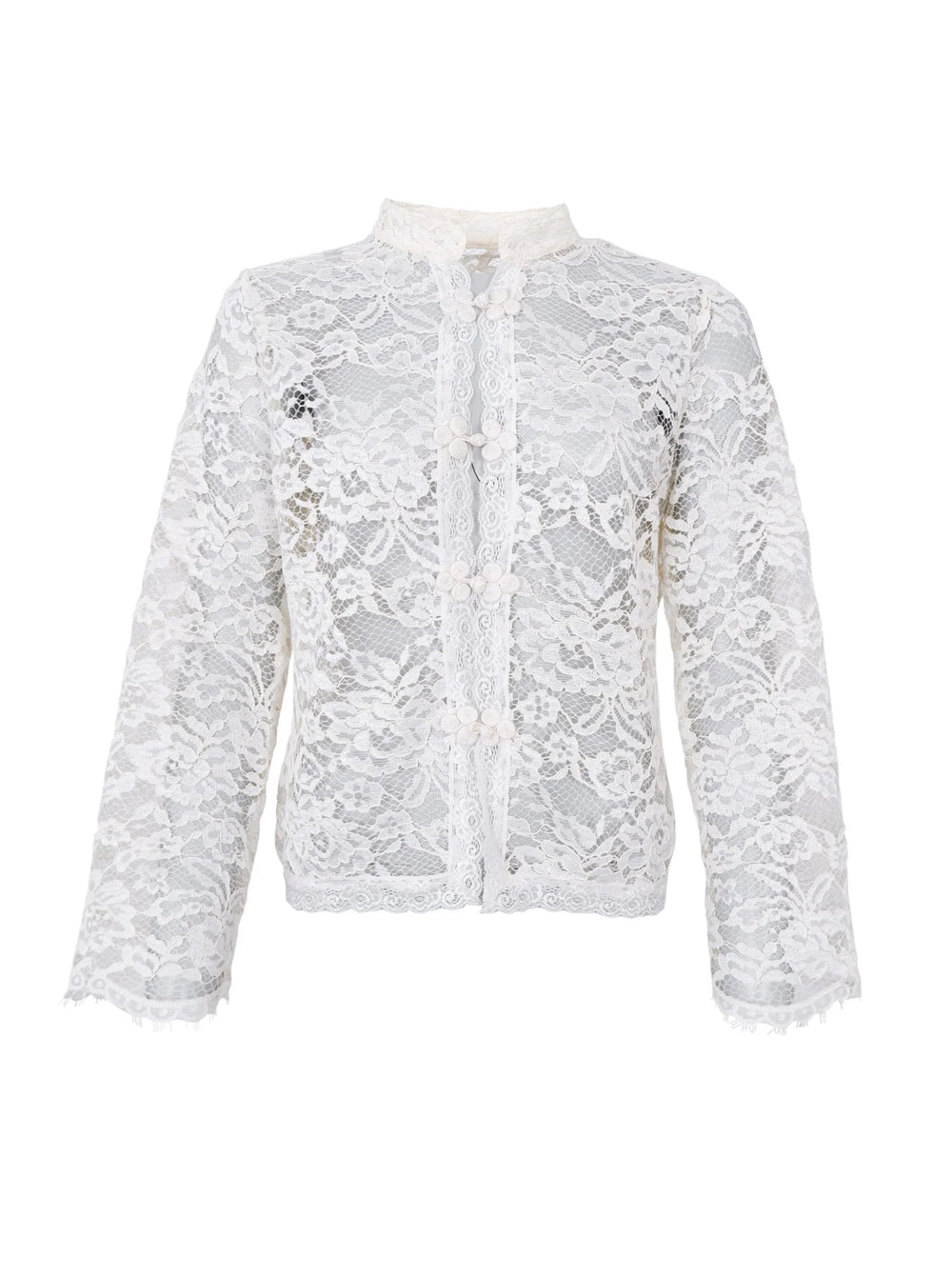 Black Colour - Napoleon Shirt - Off White