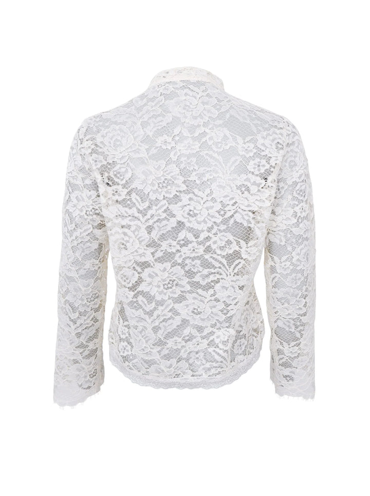 Black Colour - Napoleon Shirt - Off White