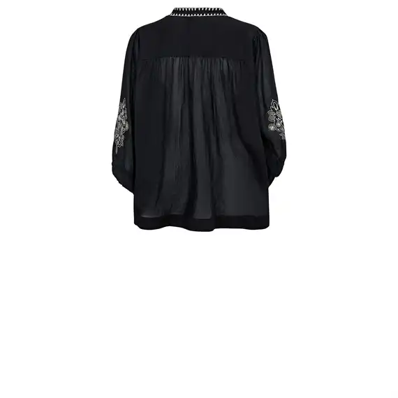 Gossia - Noura Blouse - Black Creme