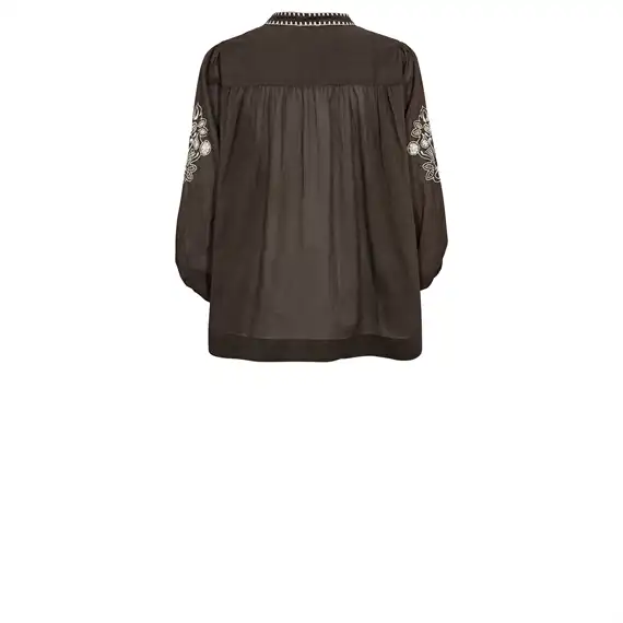 Gossia - Noura Blouse - Brown Creme