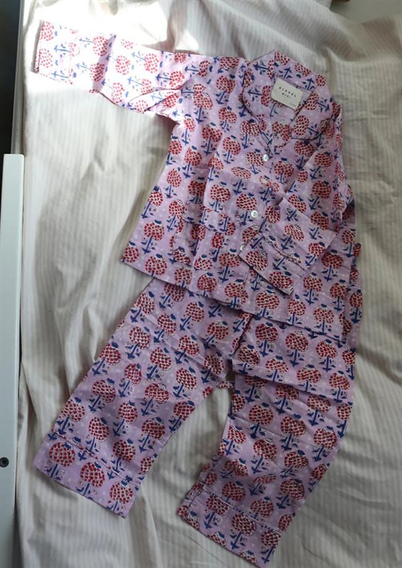 Sissel Edelbo - Nuit Pyjamas set - Purple Floral