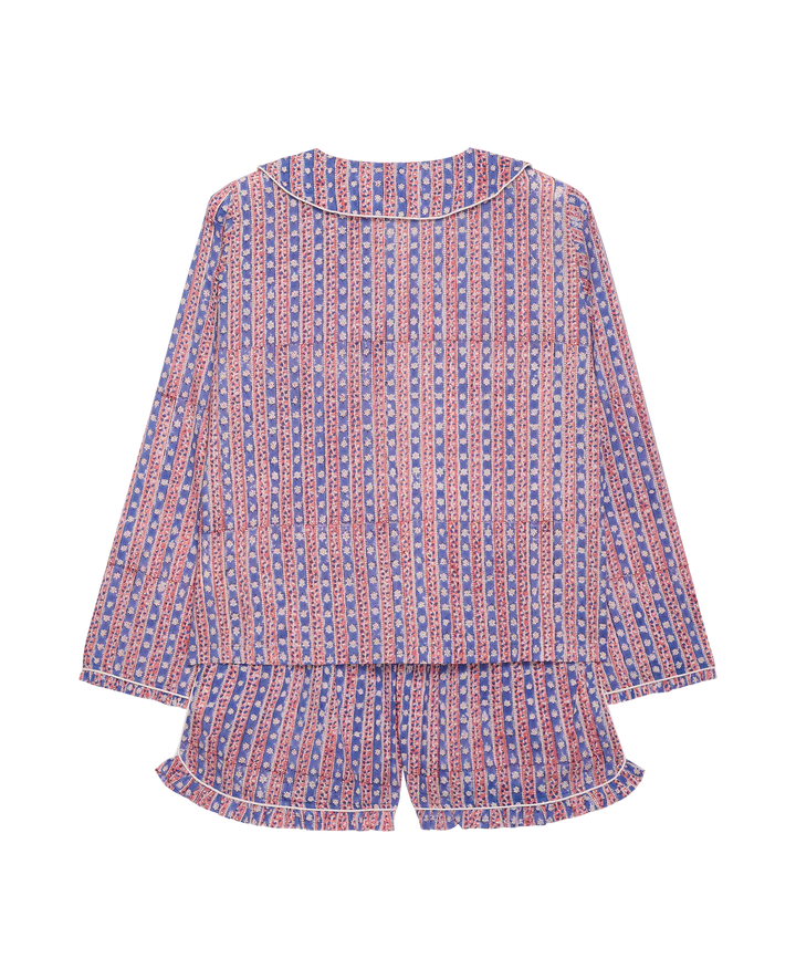 Sissel Edelbo - Nuvena Pyjamas sæt - Blue Stripes