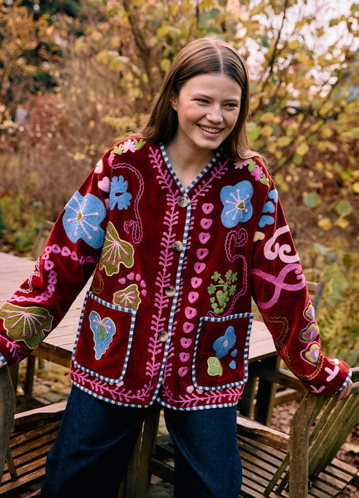 Sissel Edelbo - Maggie Jakke - Velvet Burgundy