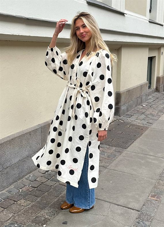 Sissel Edelbo - Lara Kjole - Black Dot - Onesize