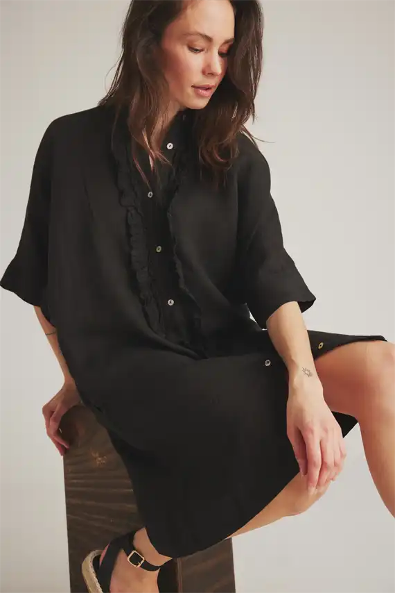 Luxzuz  - Olefine Tunique - Black