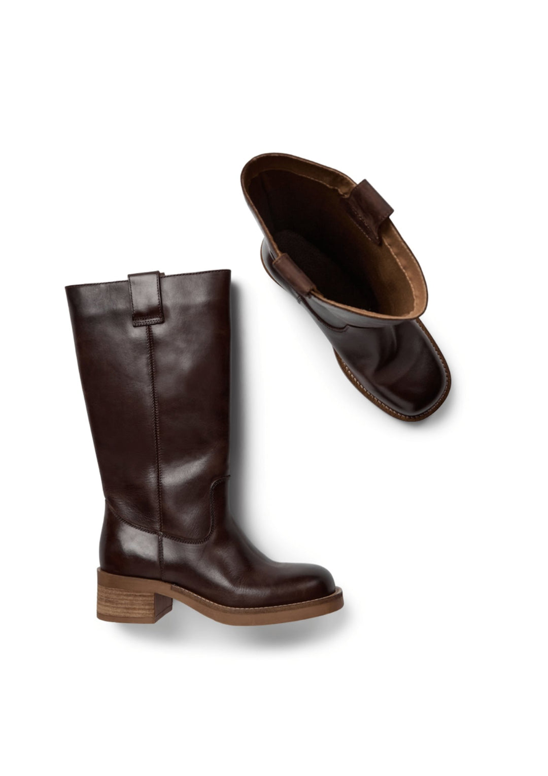 Pavement - Anneli Vintage - Læder - Støvler - Brown