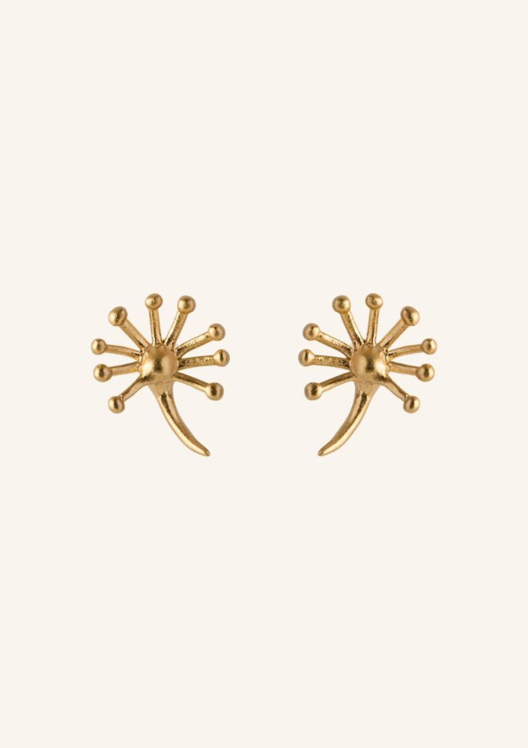 Pernille Corydon - Dandelion Earsticks - Guld - 11mm