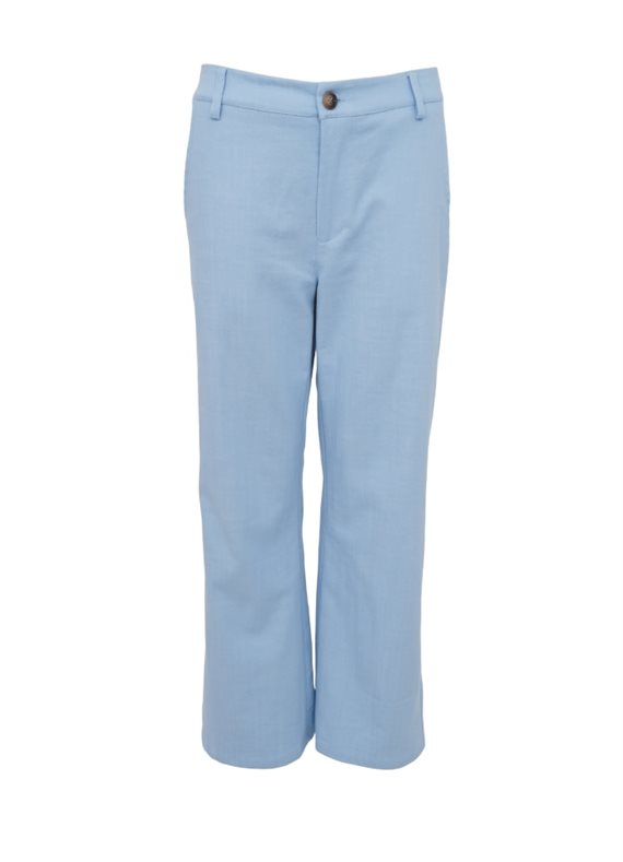 Black Colour - Box Bukser - Light Blue