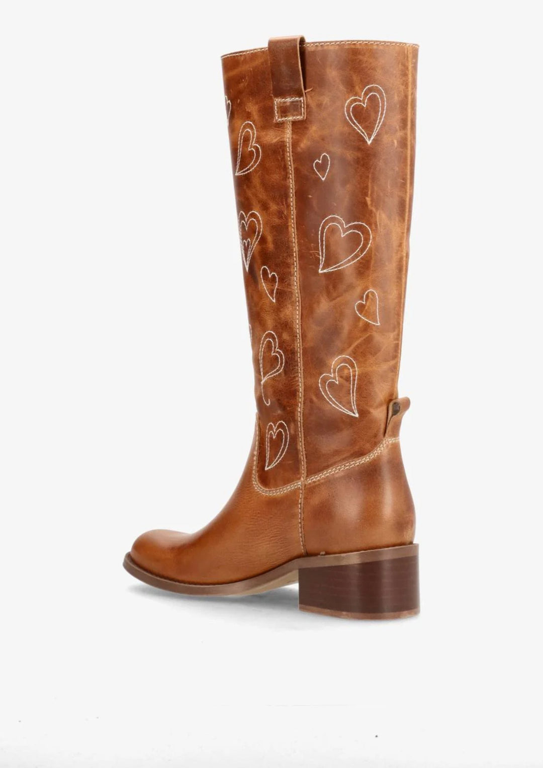 Phenumb - Leather Stitched Cognac - Heartscape Long