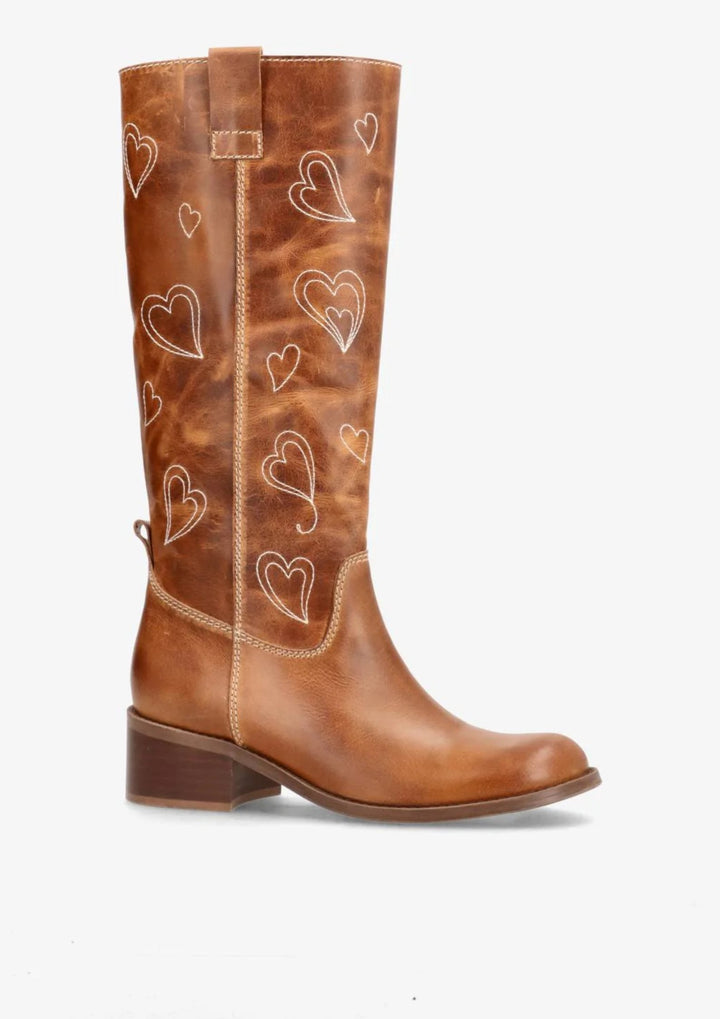 Phenumb - Leather Stitched Cognac - Heartscape Long