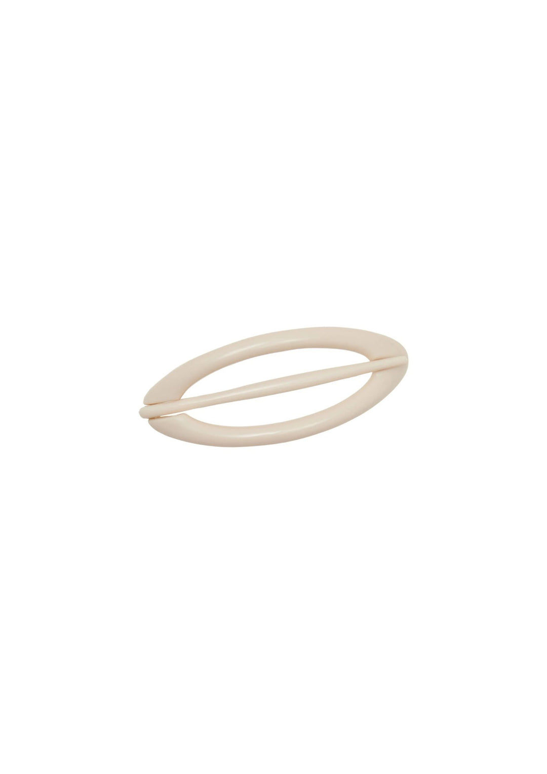 Pico - Oval Hårpind - Ivory - Onesize