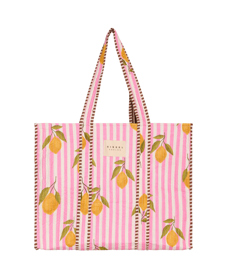 Sissel Edelbo - Pricilla Taske - Pink Lemons - ONESIZE